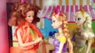 Frozen Elsa amp Anna Dolls PINK Coronation Dress and Barbie Mall Clothes Shopping NEW DisneyCarToys