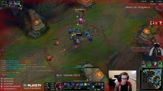 TSM Bjergsen - THE 2V1 LANE - Preseason 7 Solo Queue Funny  p2