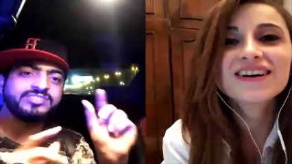 محادثة كايتي طنجك مع شاب سعودي باللغة العربية LX GOLDEN 18