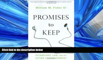 Audiobook Promises to Keep: Technology, Law, and the Future of Entertainment William W. Fisher III