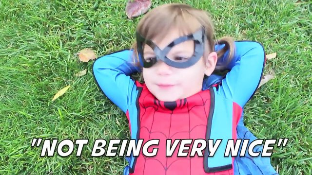 Little Spiderman vs Captain America - Real Life Kids Superhero Fight!