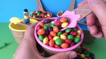 Skittles Surprise Eggs Ice Cream Cups | Paw Patrol Disney Cars Minions Kung Fu Panda Surprise Toys