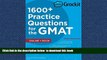 Pre Order Grockit 1600+ Practice Questions for the GMAT: Book + Online (Grockit Test Prep) Grockit