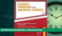 Buy Peterson s Graduate Programs in the Biological Sciences - 2010: More Than 2,800 Gradute
