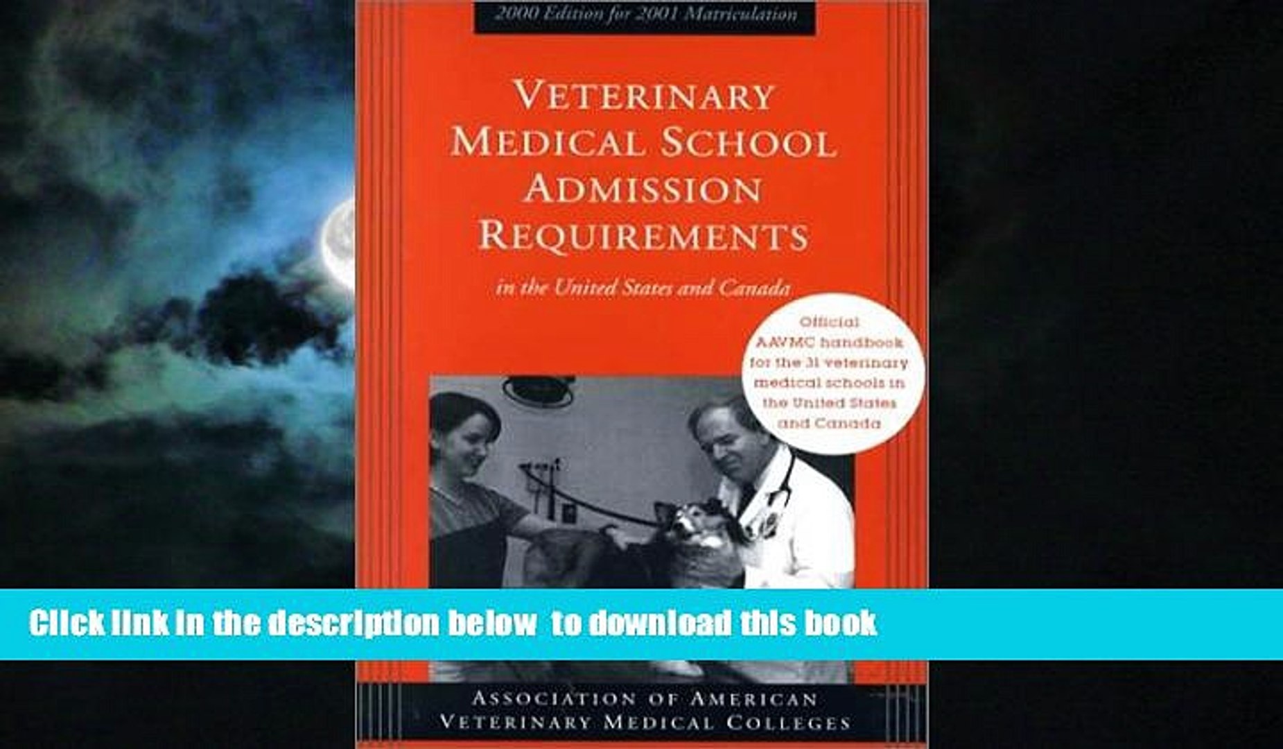 ⁣Buy NOW Association of American Veterinary Medical Collages Veterinary Medical School Admission