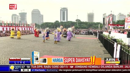 Gerakan Nusantara Bersatu Dipuncaki Orasi Kebangsaan dan Seni Budaya