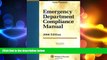 READ THE NEW BOOK Emergency Department Compliance Manual, 2008 Rusty McNew Hardcove