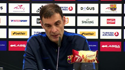 Bartzokas i Claver analitzen el partit de l’Eurolliga contra el Panathinaikos