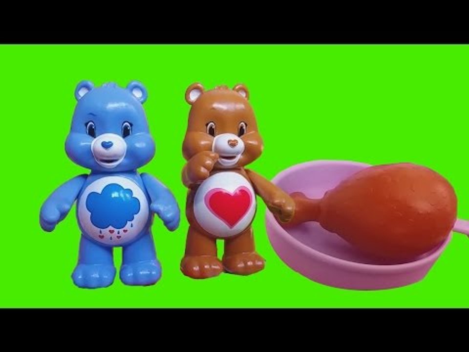 CARE BEARS Cookin' Chicken with Grumpy, Tenderheart and Sweet Sakura