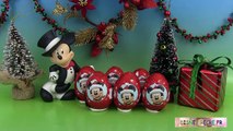 Mickey Mouse Noël Oeufs Surprise Christmas Surprise Eggs Huevos Sorpresa Navidad