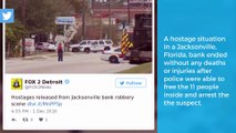 Suspect in custody, all hostages safe in Jacksonville, Fl. bank robbery