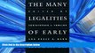 READ THE NEW BOOK The Many Legalities of Early America (Published for the Omohundro Institute of