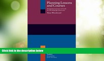Price Planning Lessons and Courses: Designing Sequences of Work for the Language Classroom