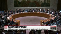 UN Security Council expected to adopt new sanctions on N. Korea Wednesday