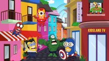 Minions Super Heroes Finger Family Nursery Rhymes | Superheroes Minions Finger Family Nursery