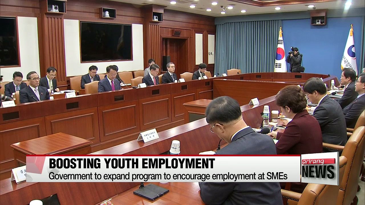 Korean government to boost measures to support youth employment