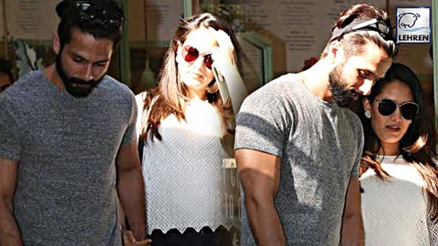 Shahid Kapoor And Mira Rajput On A Lunch Date Without Misha