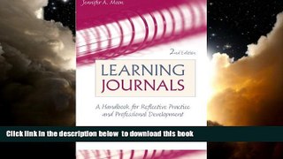 Pre Order Learning Journals: A Handbook for Reflective Practice and Professional Development