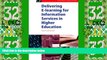Best Price Delivering E-Learning for Information Services in Higher Education (Chandos Information