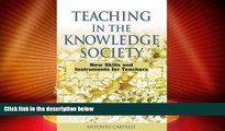 Best Price Teaching in the Knowledge Society: New Skills and Instruments for Teachers  PDF