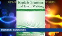 Price English Grammar and Essay Writing, Workbook 2 (College Writing) Maggie Sokolik On Audio