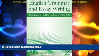 Price English Grammar and Essay Writing, Workbook 2 (College Writing) Maggie Sokolik On Audio