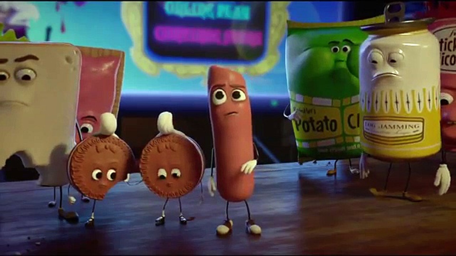 La Fiesta De Las Salchichas Clip La primera película de animación para  adultos Español - video Dailymotion