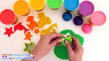 Fun Play and Learn Colours for Kids with Play-Doh & Molds * Modelling Clay * RainbowLearning (NEW)