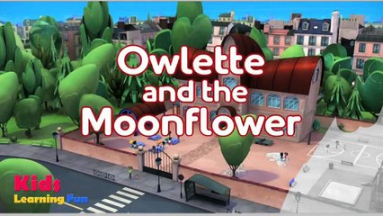 PJ Masks Coloring Pages - Episode 23 - Owlette and the Moonflower