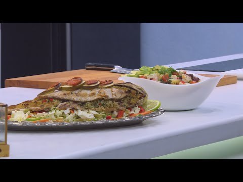 سمك محشي أرز و زيتون - مكرونة بالجمبري و الكابوريا | شبكة و صنارة حلقة كاملة