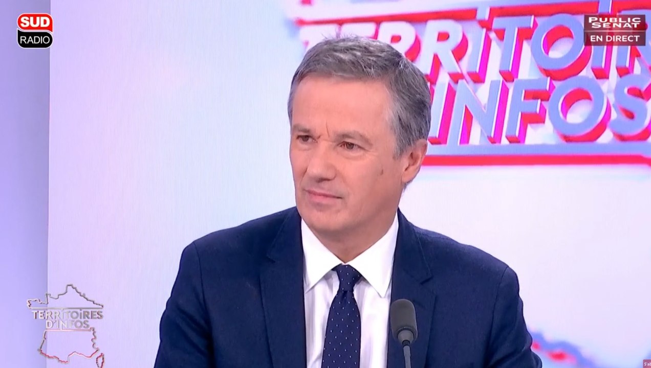 Invité : Nicolas Dupont-Aignan - Territoires d'infos (30/11/2016)