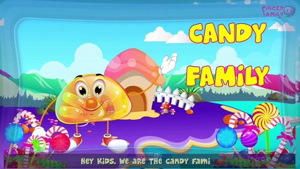 Candy Finger Family | Finger Family Sugar Candy Song For Kids | Nursery Rhymes for Children