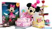 Toy Velcro Cutting Birthday Cake Playset Minnie Mouse Wooden Velcro Toys for Kids * RainbowLearning