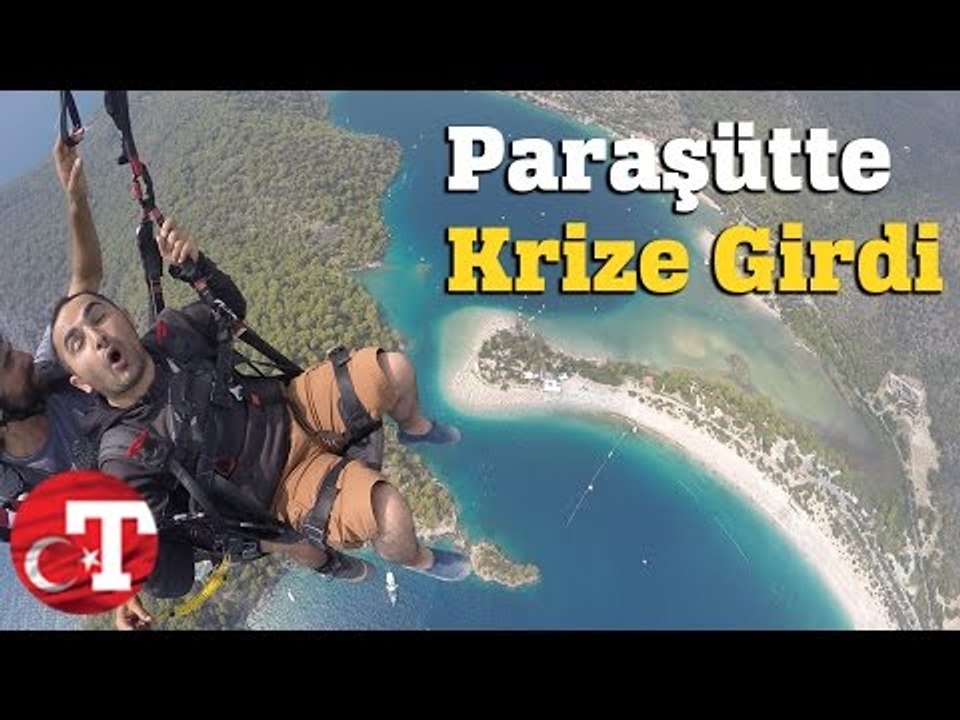 Paraşütte Krize Girdi