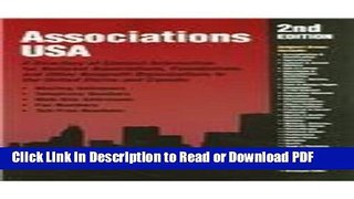 Read Associations USA: A Directory of Contact Information for National Associations, Foundations,