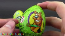 Surprise Eggs Opening - SpongeBob SquarePants, Phineas and Ferb, Scooby-Doo - Surprise Eggs Toys