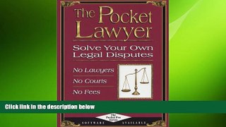 READ PDF [DOWNLOAD] The Pocket Lawyer: Solve Your Own Legal Disputes (Pocket Pro Series) Scala
