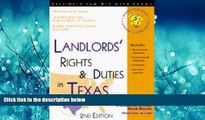 FAVORIT BOOK Landlord s Rights   Duties in Texas (Landlord s Legal Guide in Texas) William R.