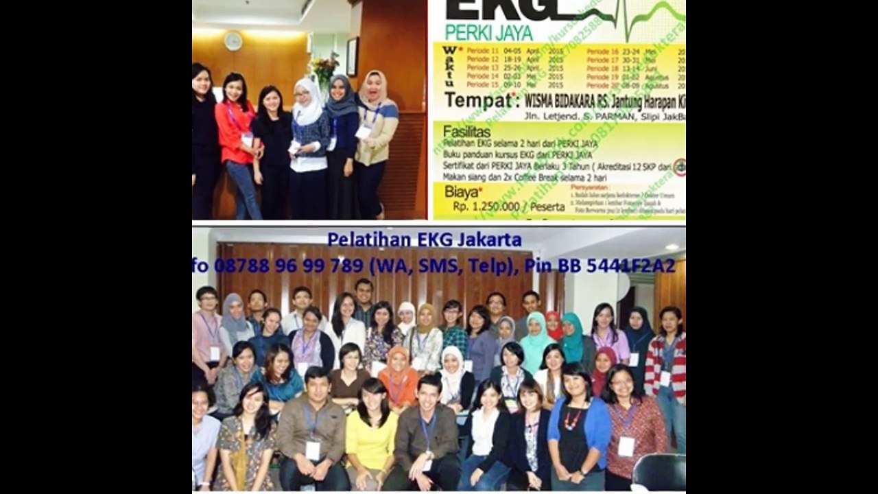 08170825883 Pelatihan EKG Perki - Training EKG Perki 2017 - Kursus EKG 2017