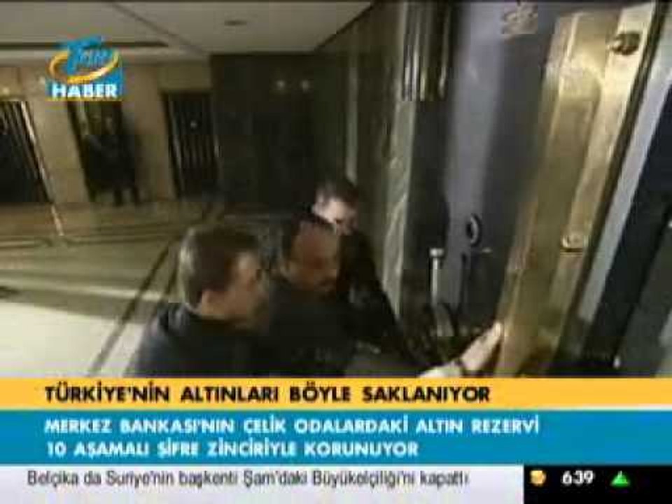 Türkiye'nin altınları böyle saklanıyor