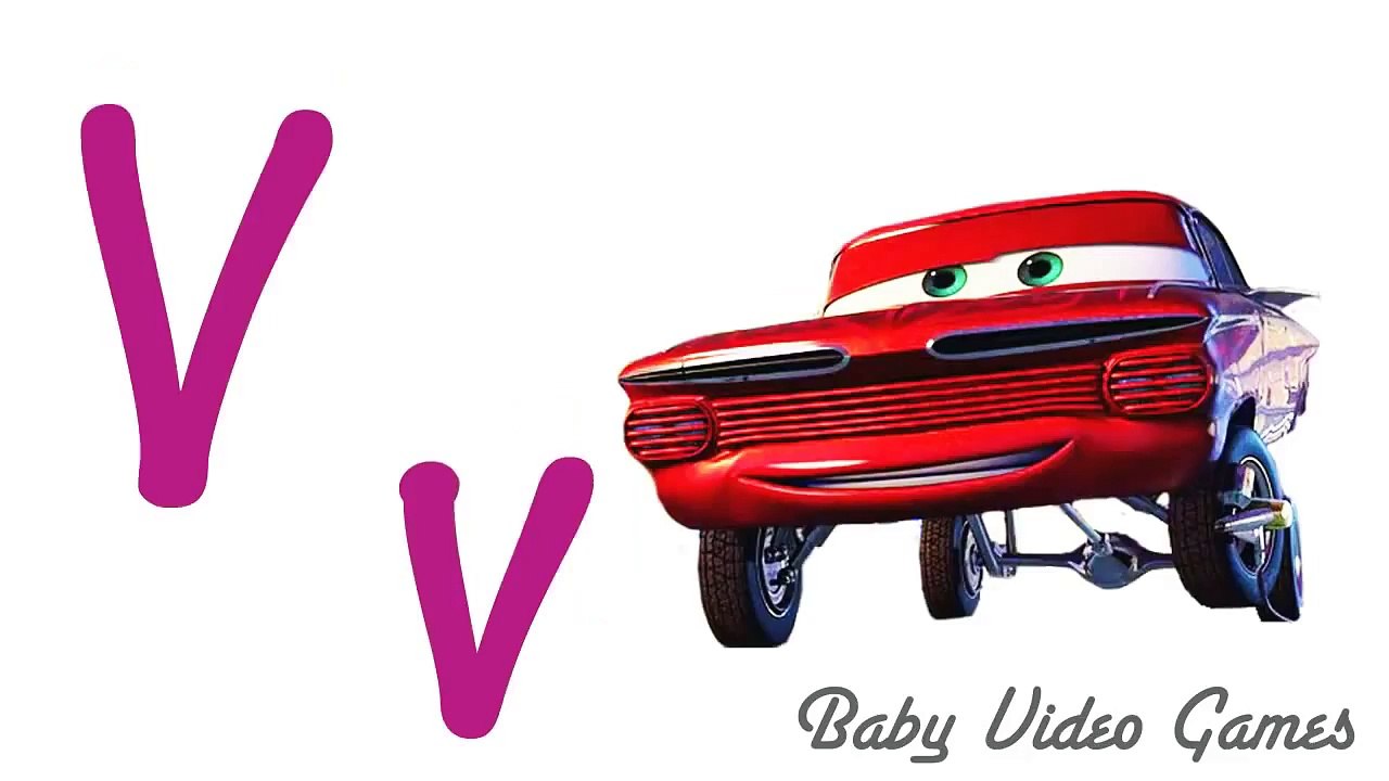 ABC Disney Alphabet Song | Cars Educational ABC Nursery Rhymes | Kids Songs