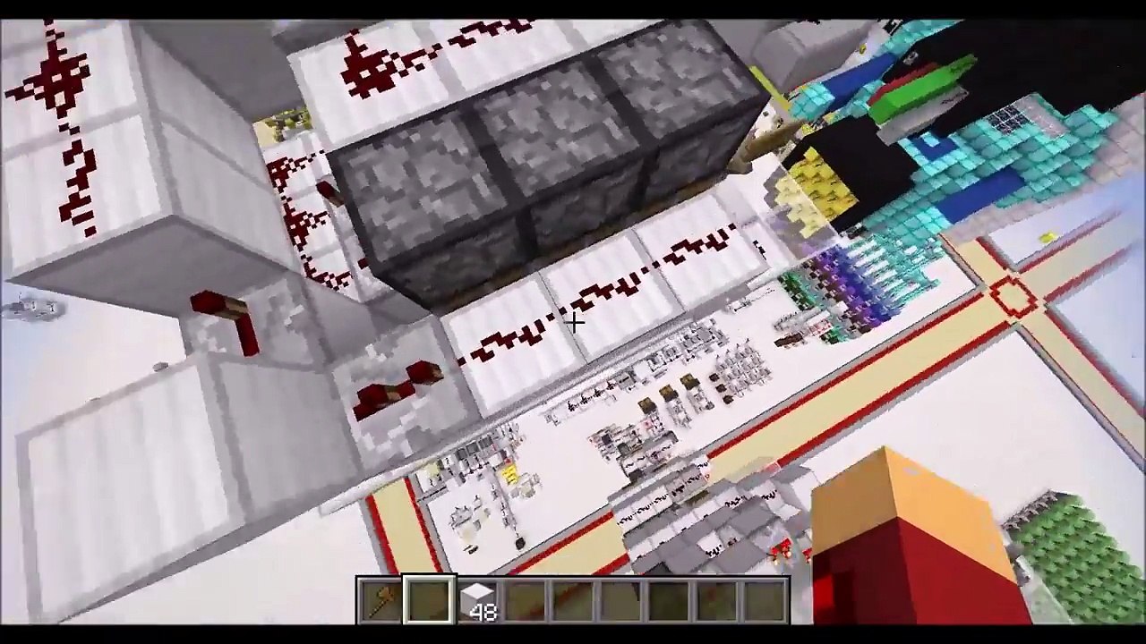 Minecraft Downwards Expandable Triple Piston Extender