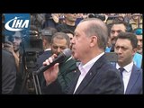 Cumhurbaşkanı Erdoğan Şehit Kaymakam'ın Cenazesinde Konuştu