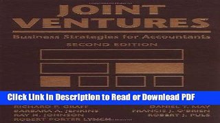 PDF Joint Ventures: Business Strategies for Accountants PDF Free