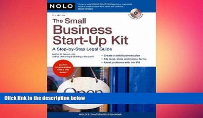 READ book The Small Business Start-Up Kit: A Step-by-Step Legal Guide Peri H. Pakroo J.D. BOOOK