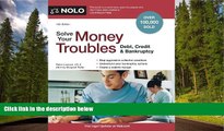 READ THE NEW BOOK Solve Your Money Troubles: Debt, Credit   Bankruptcy Robin Leonard J.D.
