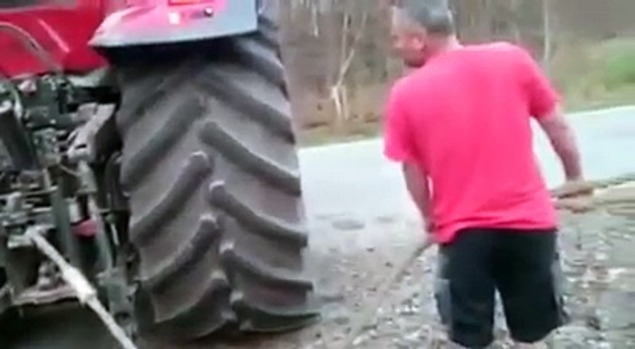 Fendt 936 ile CASE IH Magnum 340 Çekişmesi