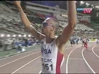 JEREMY WARINER : 400m messieurs finale Osaka