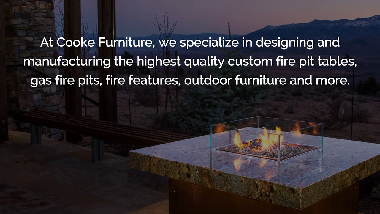 Contemporary Designer Fire Pit Tables And Outdoor Furniture