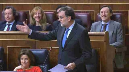 Rajoy a Iglesias en el Congreso: "A mí la señora Merkel nunca me ha dado una orden"